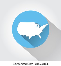 Mapa de los Estados Unidos de América