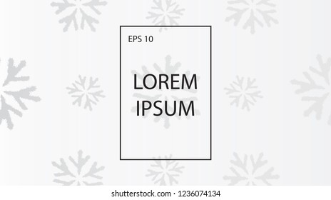 White vector abstract background with graphic elements