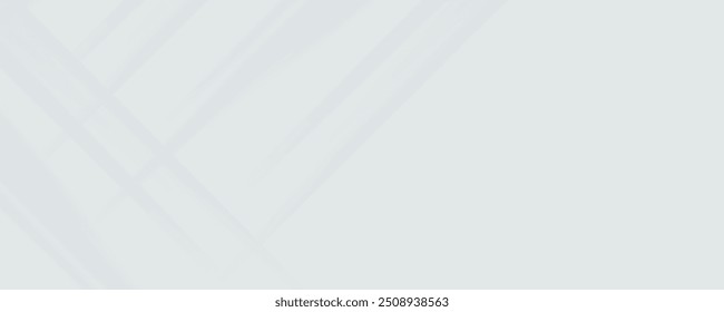 Plano de fundo abstrato vetor branco com formas geométricas simples