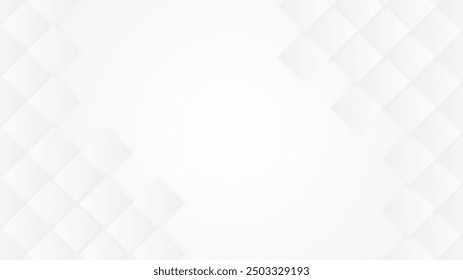 Fondo moderno de forma geométrica abstracta de Vector blanco