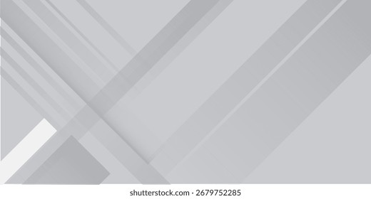 White vector abstract geometrical shape modern background. White vector presentation background for poster, banner, wallpaper, mockup, flyer, and report