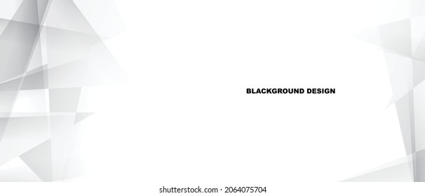 White Vector abstract graphic design. background  Template Banner Pattern Web.