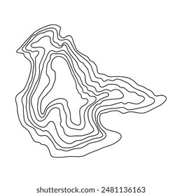 White vector background with abstract pattern waves, geometric pattern, and seamless pattern designs for modern tech and technology-themed projects.