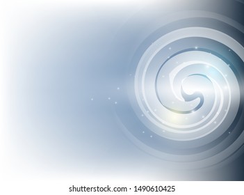 white vector background.abstract spiral pattern.