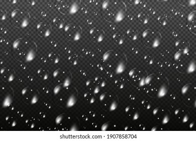 White vector cloudiness ,fog or smoke on dark checkered background.Cloudy sky or smog over the city.Vector illustration.