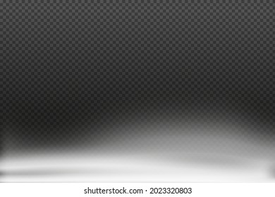 White vector cloudiness ,fog or smoke on dark checkered background.Cloudy sky or smog over the city.Vector illustration.