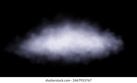 Nubosidad de Vector blanco, niebla o humo sobre fondo oscuro a cuadros. Cielo nublado o smog sobre la ciudad. Ilustración vectorial Libre de regalías estándar. PNG