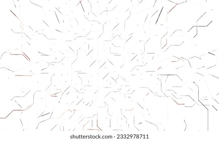 White vector futuristic abstract background design concept.