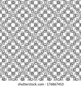 White vector geometric background