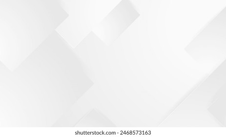 White vector gradient abstract background with shapes elements. Vector presentation background for business, corporate, institution, party, festive, seminar, and talks.