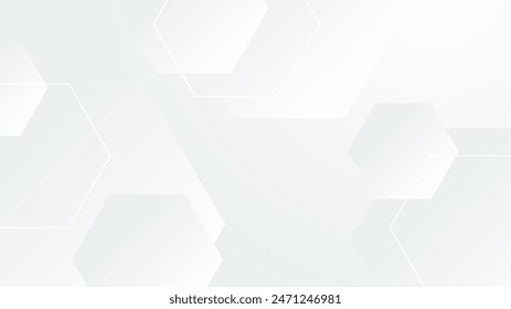 White vector gradient abstract background design