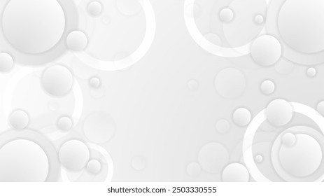 White vector gradient abstract background design