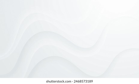 Fondo abstracto moderno de la Ilustración vectorial blanca con las Formas