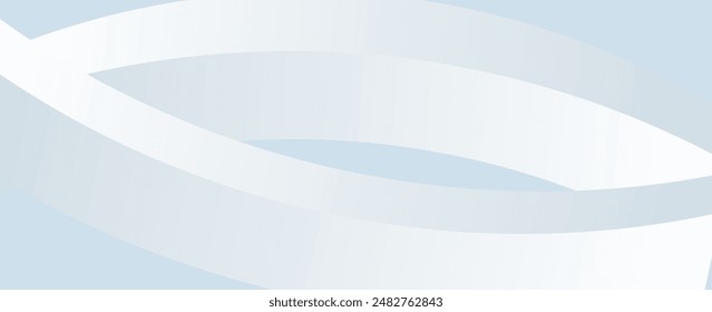 White vector illustration modern abstract background with shapes. White vector presentation background