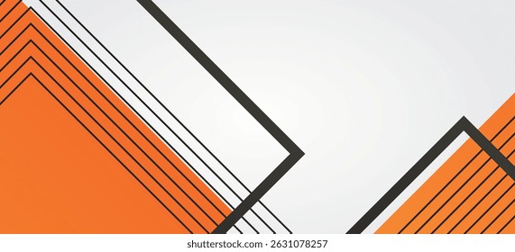 Fondo abstracto moderno de Ilustración vectorial blanca con Formas. Vector