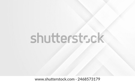 White vector minimalist simple and modern abstract geometric background. Vector presentation background for business, corporate, institution, party, festive, seminar, and talks.