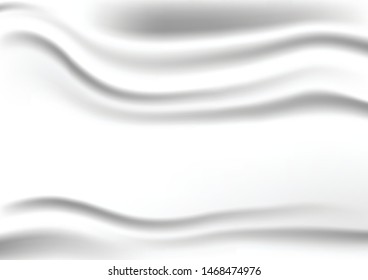White vector wrinkled abstract texture backgrounds