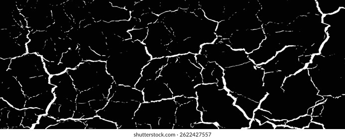 Padrões sem costura de veia branca de fundo escuro de textura de mármore preto