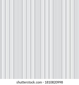 White vertical striped seamless pattern background suitable for fashion textiles, graphics