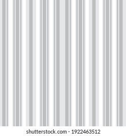 White vertical striped seamless pattern background suitable for fashion textiles, graphics