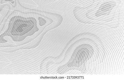 Fondo Geométrico Vintage Blanco. Diseño de Ilustración de Diseño Mínimo Brillante. Papel tapiz de forma gráfica de empresa monocromo. Fondo del espacio del patrón 3d negro.