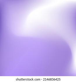 White Violet Lavender Curve Wallpaper. Watercolor Liquid Dynamic Spotlight Gradient Background. Color Fluid Fashion Vibrant Blurred Texture. Pastel Purple Cold Trendy Paint Swirl Gradient Mesh.