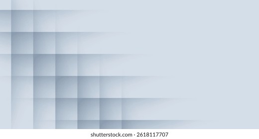white wall abstract background with shadow surface texture rectangular pattern