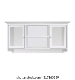 White Wall Cabinet
