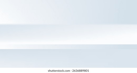 White wall in white room background with dark and light on showcase wall and floor texture abstract illustration interior  blurred background simple art nice