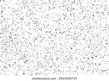 White wall texture noise and overlay pattern terrazzo flooring texture. Dark grainy texture on white background. Dust overlay textured. Grain noise particles.	