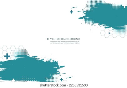 white wallpaper abstract brushes pattern concept.medical background. 