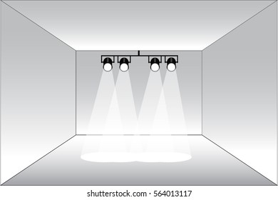 The white walls Lighting