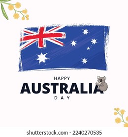 White Warm Modern Minimalist Australia Day.eps
