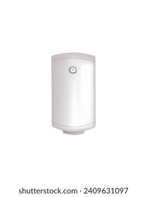 White water heater. vector illustration