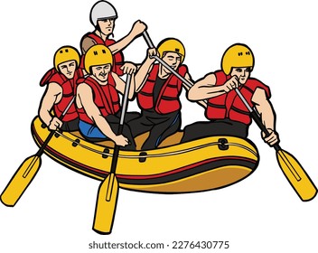 white water rafting adventure traveling 