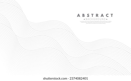 White water wave line pattern background. Vector illustration. Japanese style concept. Simple design.	