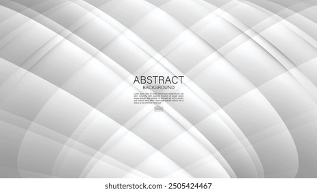 white wave background design, Gray abstract background, silver abstract background, Geometric vector, Silver texture, cover design, flyer, poster, advertisement, decoration wallpaper, book cover