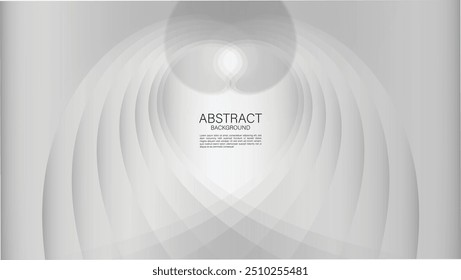 fundo de onda branca, fundo abstrato cinza, fundo abstrato prata, vetor geométrico, textura de prata, design de capa, folheto, cartaz, anúncio, papel de parede decoração, capa de livro