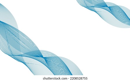 White wave background with halftone effect.