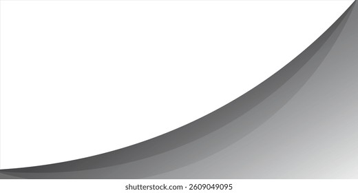 white wave curve, gray wave angle shape for elements.vector
