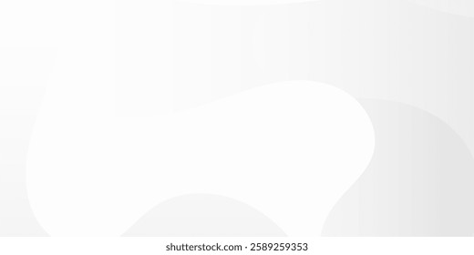 white wave geometric abstract background. Vector EPS 10