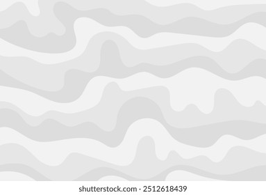 White Wave Line Pattern Background. Vector Illustration. Wallpaper. Party Banner. Futuristic Backdrop