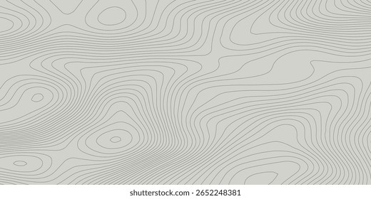 White wave paper curved reliefs abstract background, Abstract topographic contours map background, Topography map background Topographic map patterns, topography line map. Vintage outdoors style
