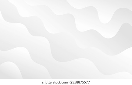 white wavy background. white layered gradient background. elegant wavy background wallpaper. abstract clouds background.