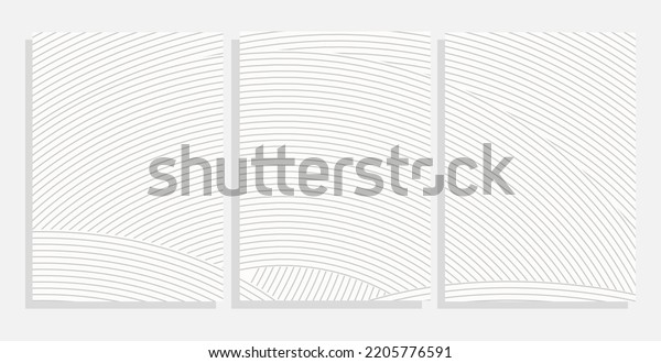 White Wavy Lined Paper Vector Background Stock Vector (Royalty Free ...