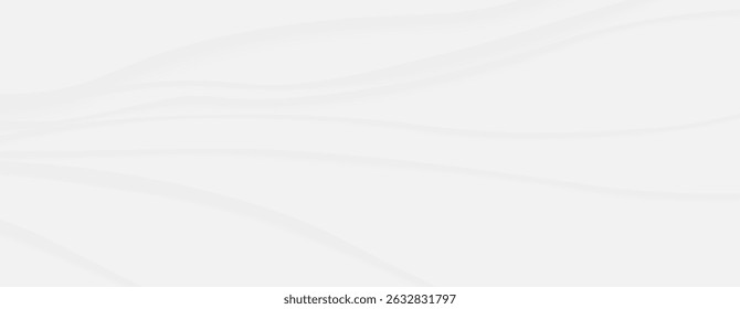 Fondo de textura ondulada blanca abstracto minimalista diseño de onda limpia suave moderno telón de fondo