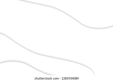 white wavy texture- vector illustration