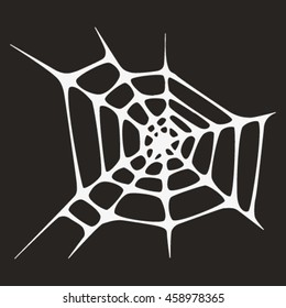 white web, vector illustration
