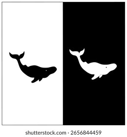 Ballena blanca, ballena negra, ballena grande