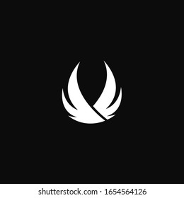 White wings vector image for web and design